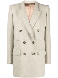 ISABEL MARANT Floyd double-breasted blazer - Tons neutres