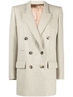 ISABEL MARANT Floyd double-breasted blazer - Tons neutres - thumbnail