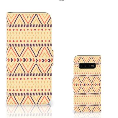 Samsung Galaxy S10 Plus | Telefoon Hoesje | Aztec Yellow