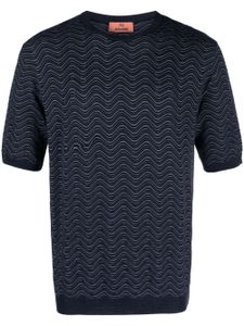 Missoni t-shirt à motif géométrique - Noir