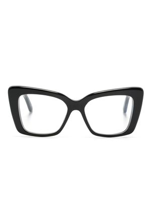Balenciaga Eyewear lunettes de vue Everyday à monture papillon - Noir