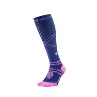 Stox Running Socks donkerblauw/roze dames W2