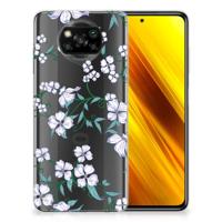 Xiaomi Poco X3 | Poco X3 Pro Uniek | TPU Case | Blossom White