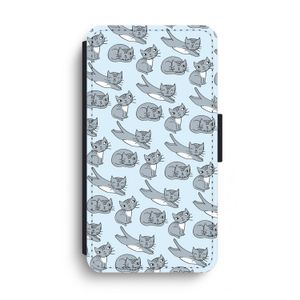 Poezen: iPhone XS Max Flip Hoesje