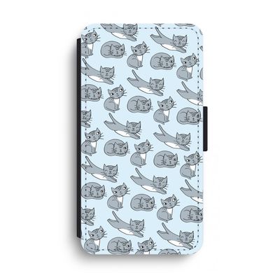 Poezen: iPhone XS Max Flip Hoesje