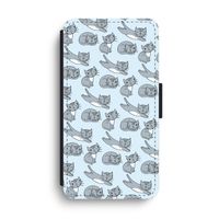 Poezen: iPhone XS Max Flip Hoesje