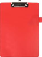 Rood klembord A4 staand met penlus Quantore