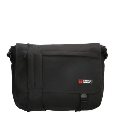 Enrico Benetti Messenger Bag Schoudertas Amsterdam Zwart