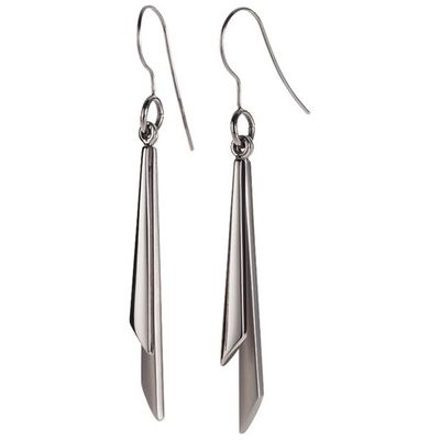 Boccia 0565-01 Oorhangers titanium zilverkleurig