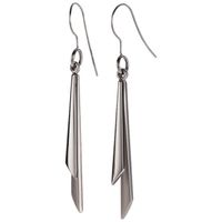 Boccia 0565-01 Oorhangers titanium zilverkleurig