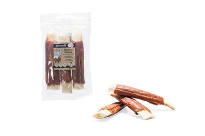 Beeztees Beeztees Kauwribs met Eend en Kabeljauw 3 stuks