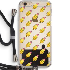 Waterijsjes: iPhone 6 / 6S Transparant Hoesje met koord