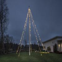 Vlaggenmastverlichting - 500 LEDs - Amber 2200K - 5 meter - Kerstverlichting