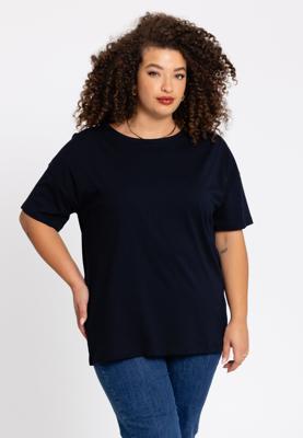 Yoek T-shirt wijd | Blauw | Maat 50/52