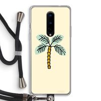 Palmboom: OnePlus 8 Transparant Hoesje met koord