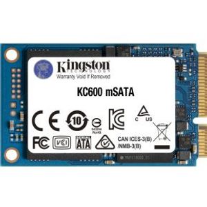 Kingston Technology KC600 mSATA 512 GB SATA III 3D TLC