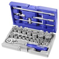 Expert doppendoos - 1/2In 6-kant 8-32 mm - E032900 (22St)