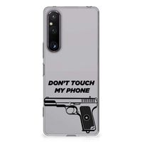 Sony Xperia 1 V Silicone-hoesje Pistol DTMP