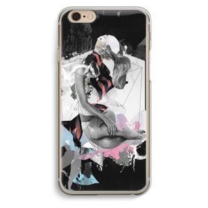 Camouflage de sommeil: iPhone 6 / 6S Transparant Hoesje