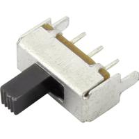 TRU COMPONENTS 1386943 CSS-1202 Schuifschakelaar 50 V/DC 0.3 A 1x uit/aan 1 stuk(s) - thumbnail