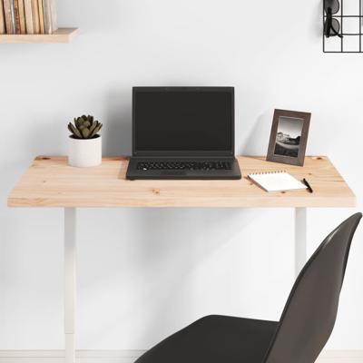 Bureaublad 80x40x2,5 cm massief grenenhout