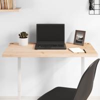 Bureaublad 80x40x2,5 cm massief grenenhout
