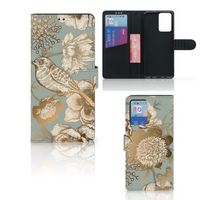 Hoesje voor Xiaomi Redmi Note 10 Pro Vintage Bird Flowers - thumbnail