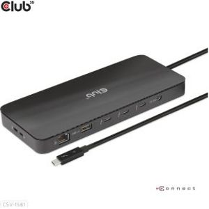 CLUB3D Thunderbolt 4 Certified 11-in-1 Docking Station