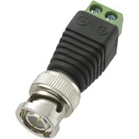 TRU COMPONENTS LT-BNC-DC BNC-connector Stekker, recht 50 Ω 1 stuk(s) - thumbnail