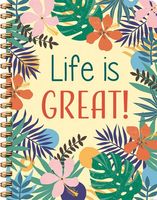 Life Is Great! Spiraalboek (Lijnen) - thumbnail