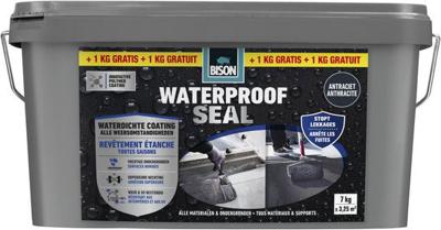 Waterproof seal antraciet 7kg - Bison