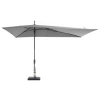 Madison Asymetric sideway parasol light grey 360x220