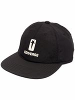 Rick Owens DRKSHDW x Converse casquette à logo imprimé - Noir