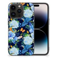 Dierenprint Telefoonhoesje voor iPhone 15 Pro IJsvogel