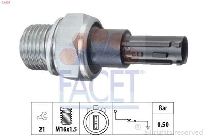 Oliedruksensor 70203