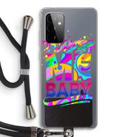 Touch Me: Samsung Galaxy A72 5G Transparant Hoesje met koord