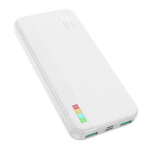 Joyroom JR-T016 Oogverblindende 12W Power Bank 10000mAh - Wit