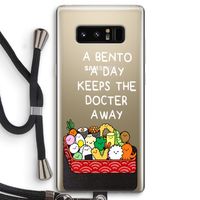Bento a day: Samsung Galaxy Note 8 Transparant Hoesje met koord