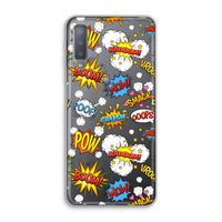 Pow Smack: Samsung Galaxy A7 (2018) Transparant Hoesje
