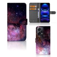 Book Case voor Xiaomi Poco X5 Pro | Note 12 Pro 5G Galaxy | Portemonnee hoesje