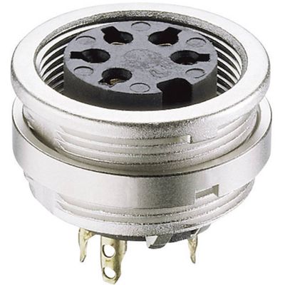 Lumberg KFV 30 DIN-connector Bus, inbouw verticaal Aantal polen: 3 Zilver 1 stuk(s) Lumberg KFV 30 DIN-connector Bus, inbouw verticaal Aantal polen: 3 Zilver 1 stuk(s)