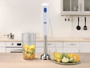 Braun MultiQuick 1 MQ10.001M 0,6 l Staafmixer 450 W Blauw, Wit