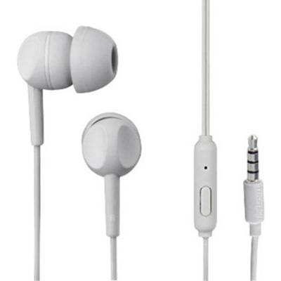 Thomson EAR3005GY In Ear oordopjes Kabel Wit Headset