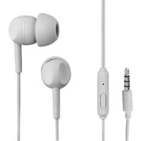 Thomson EAR3005GY In Ear oordopjes Kabel Wit Headset