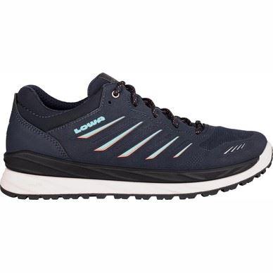 Lowa Axos Gtx Lo Ws Dames Lage Wandelschoen Navy-Iceblue 5