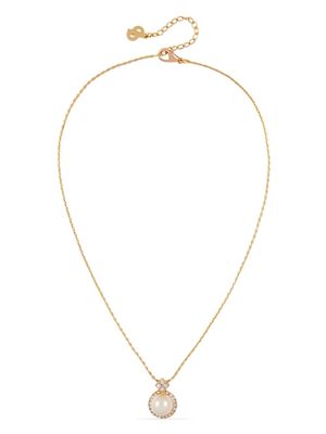 Christian Dior Pre-Owned collier à pendentif serti de cristal (années 1980)
