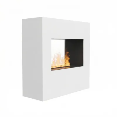Glow Fire Goethe Elektrische Haard OMC 600 - Vrijstaande Waterdamphaard door Glow Fire - Realistische Vlam, Geen Warmte, Energiebesparende LEDs