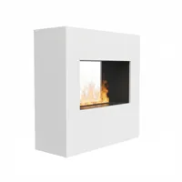 Glow Fire Goethe Elektrische Haard OMC 600 - Vrijstaande Waterdamphaard door Glow Fire - Realistische Vlam, Geen Warmte, Energiebesparende LEDs