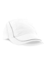 Beechfield CB182 Coolmax® Flow Mesh Cap - White - One Size