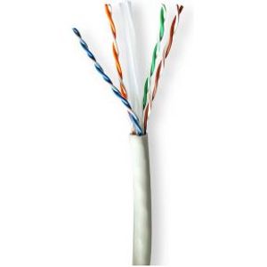 Nedis CCBG8535GY305S netwerkkabel Grijs 305 m Cat6a U/UTP (UTP)